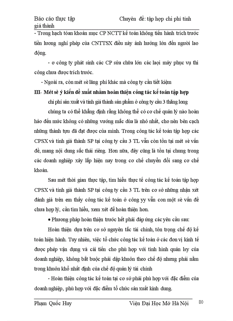 image for page Hoàn thiện công tác tập hợp chi phớ SX và tình giá thành SP