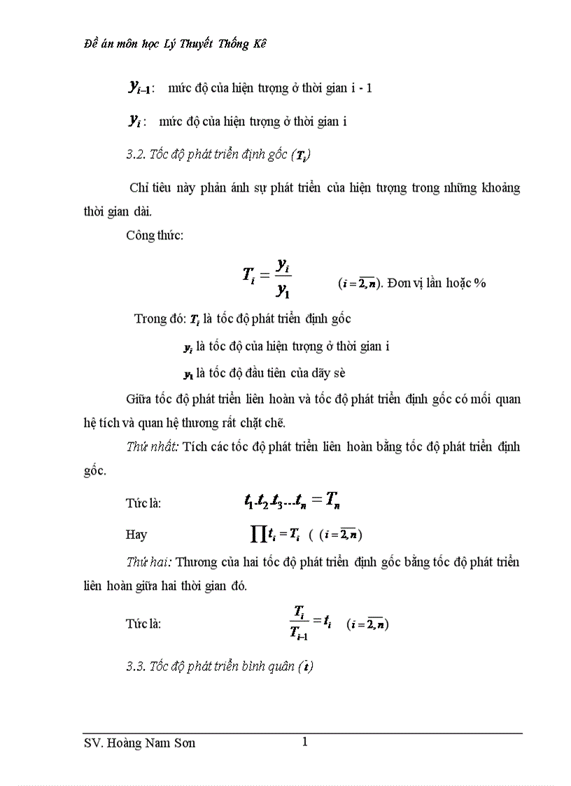 image for page Phương pháp đơn giản nhất là tính chỉ số thời vụ (ít nhất phải có tài liệu của ba năm) Chỉ số thời vụ được tính theo công thức