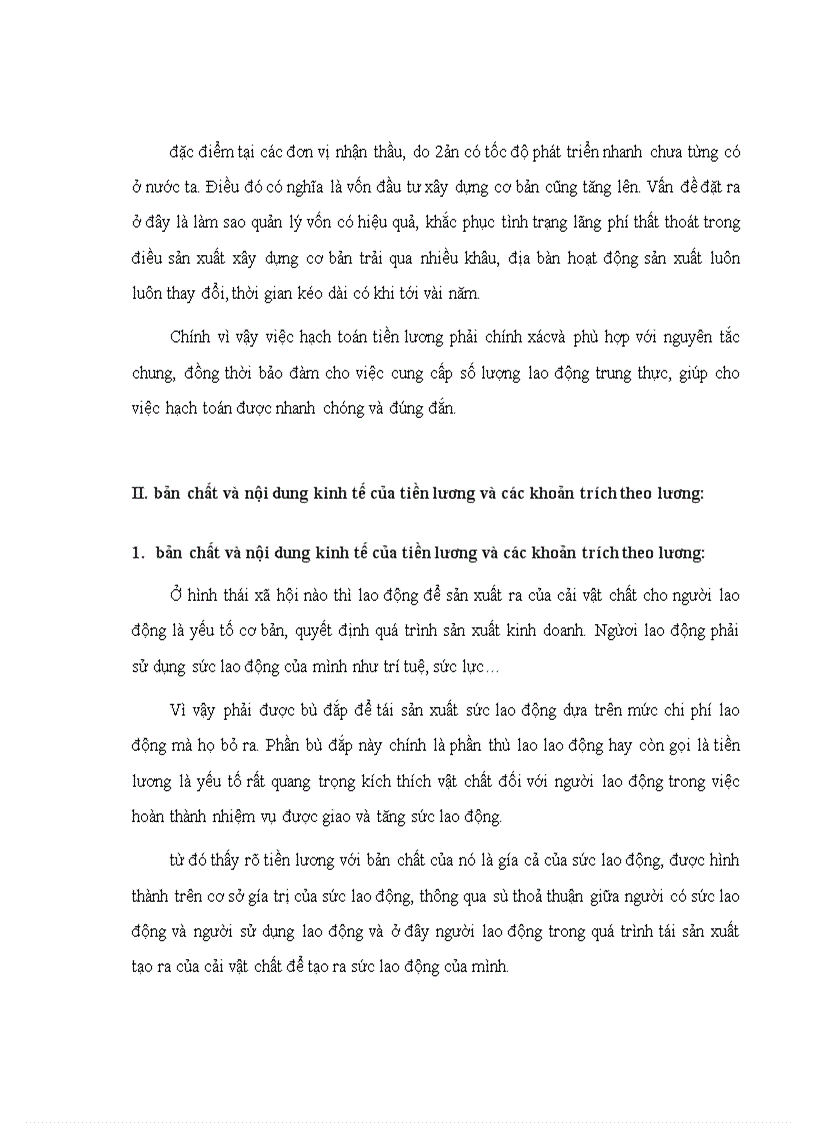 image for page Hạch toán tiền lương và các khoản trích theo lương tại công ty xây dựng điện và dịch vụ PTNT - HN Ngoài phần mở đầu, kết luận chuyên đề của em bao gồm 3 phần sau