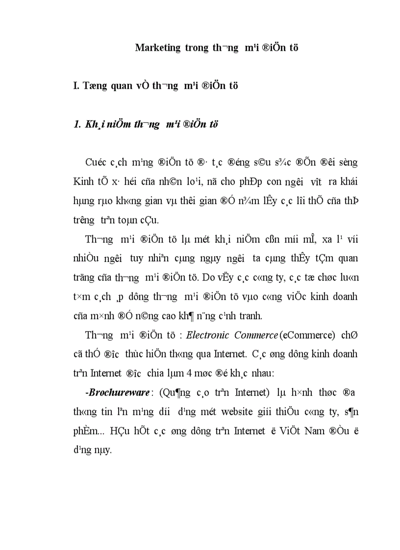 image for page Lợi ích mà thương mại điện tử mang lại