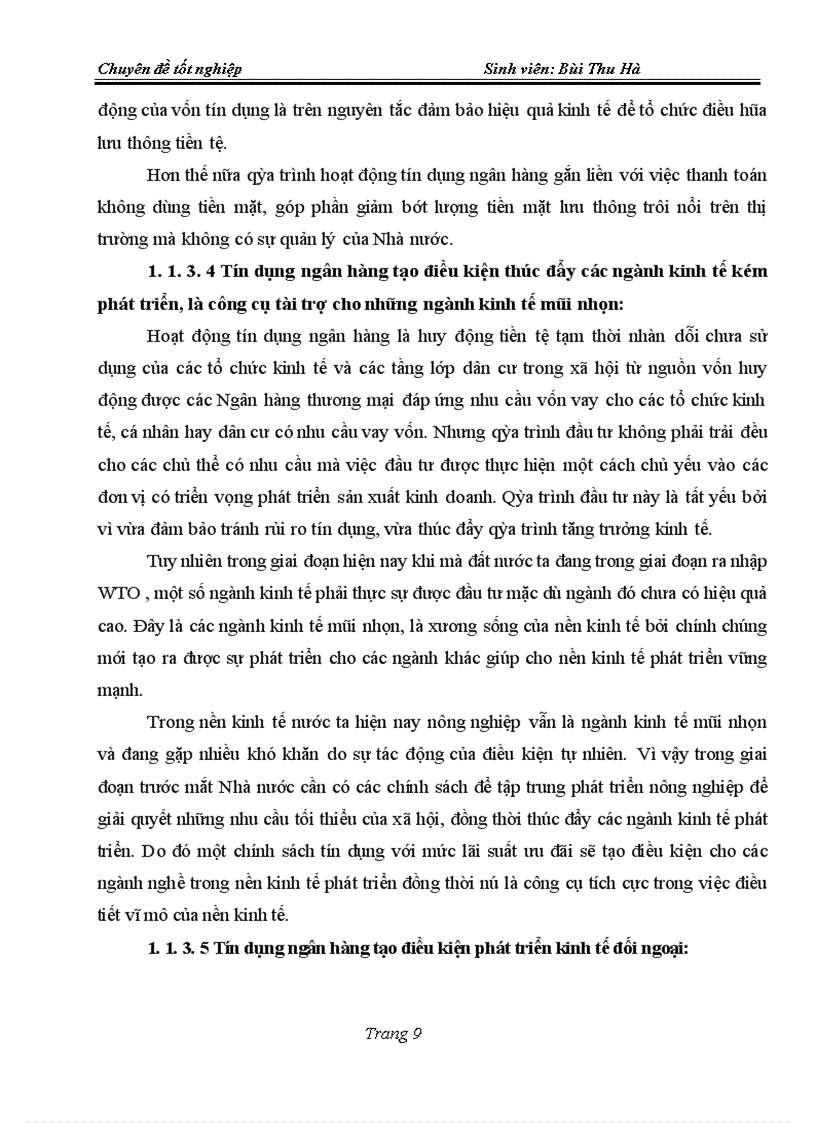 image for page Giải pháp nâng cao chất lượng tín dụng tại chi nhánh ngân hàng nông nghiệp và phát triển nông thôn - huyện lâm thao