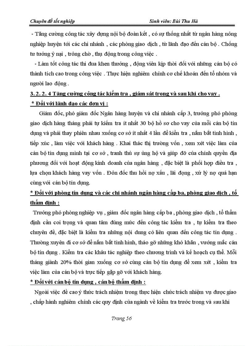 image for page Giải pháp nâng cao chất lượng tín dụng tại chi nhánh ngân hàng nông nghiệp và phát triển nông thôn - huyện lâm thao