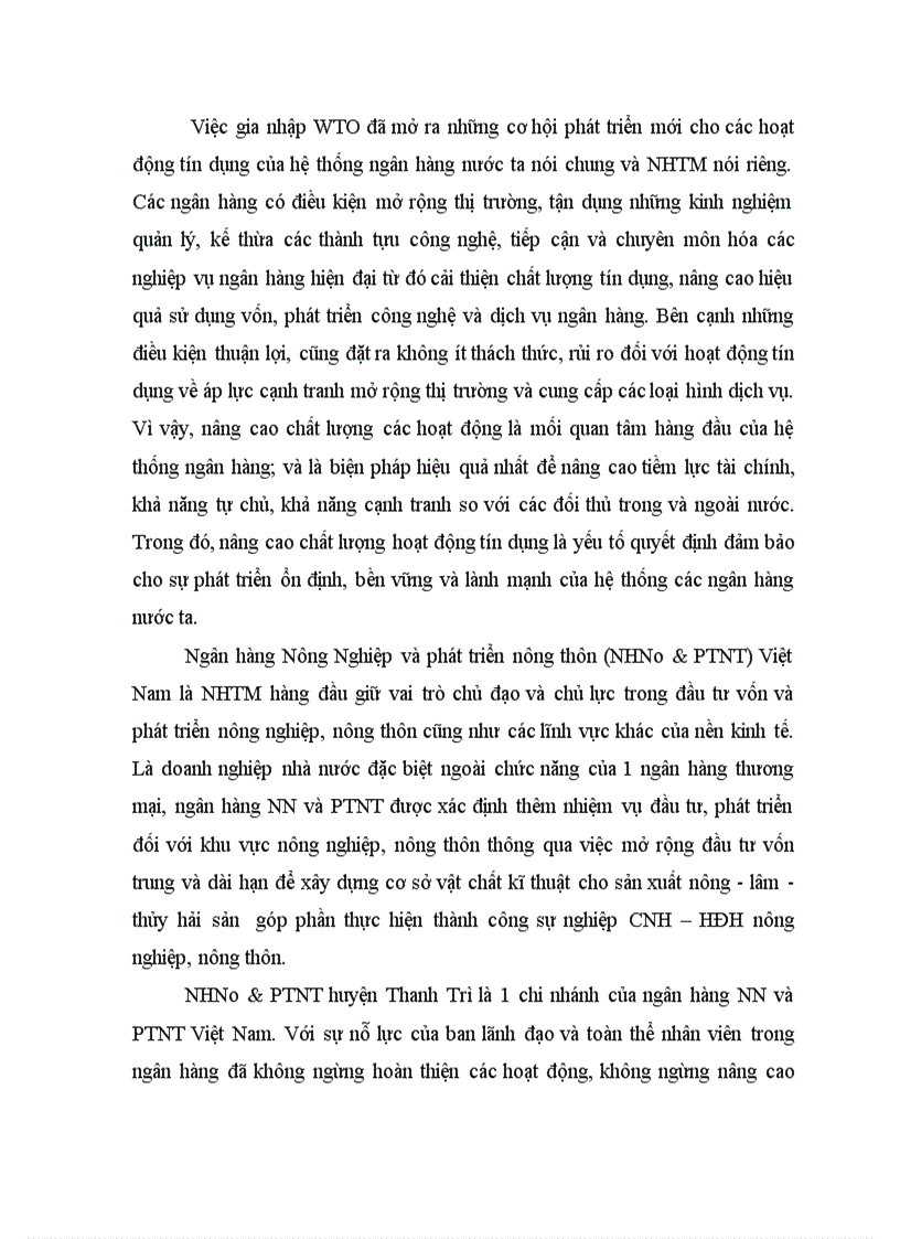 image for page Ngân hàng thương mại(NHTM) là một trong những trung gian tài chính quan trọng của nền kinh tế, đặc biệt là đối với các quốc gia đang phát triển như Việt Nam