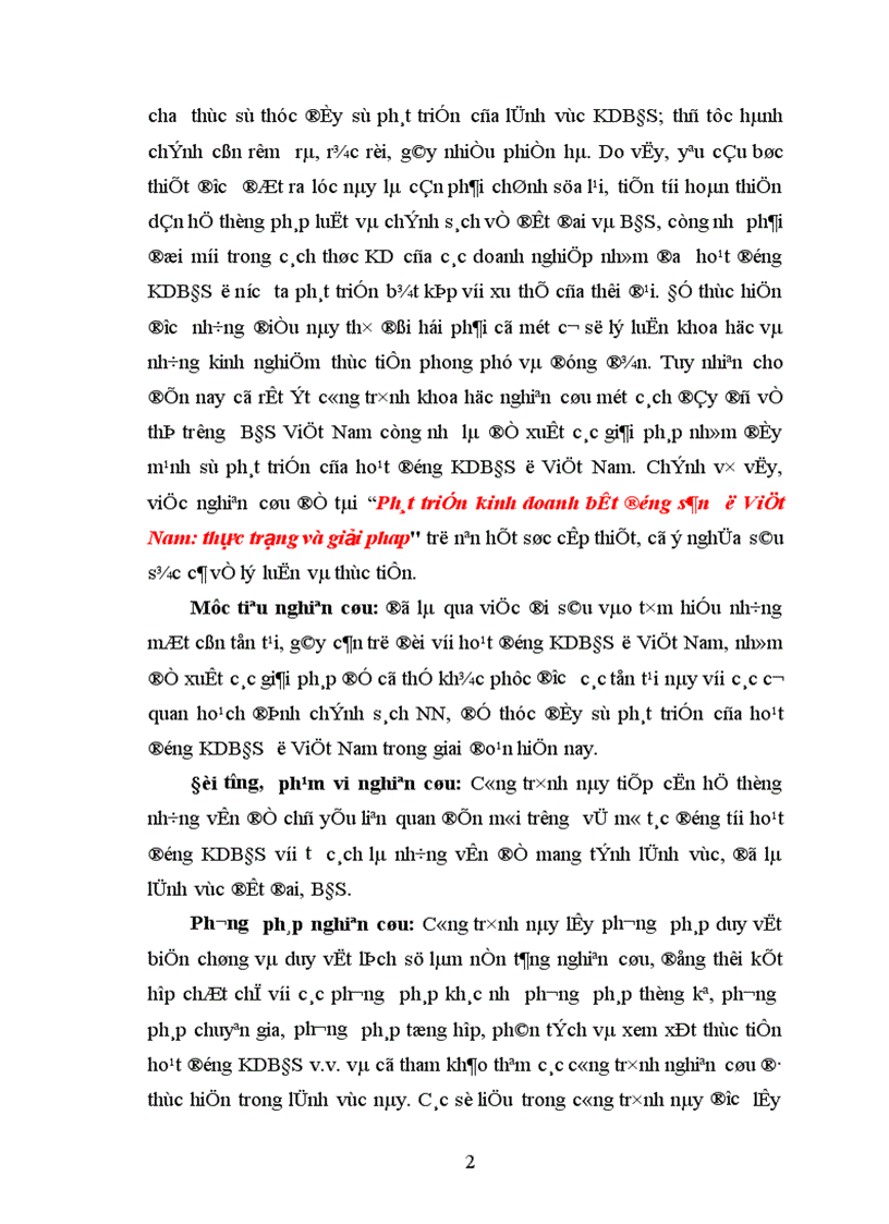 image for page Phát triển kinh doanh bất động sản ở Việt Nam: thực trạng và giải phap