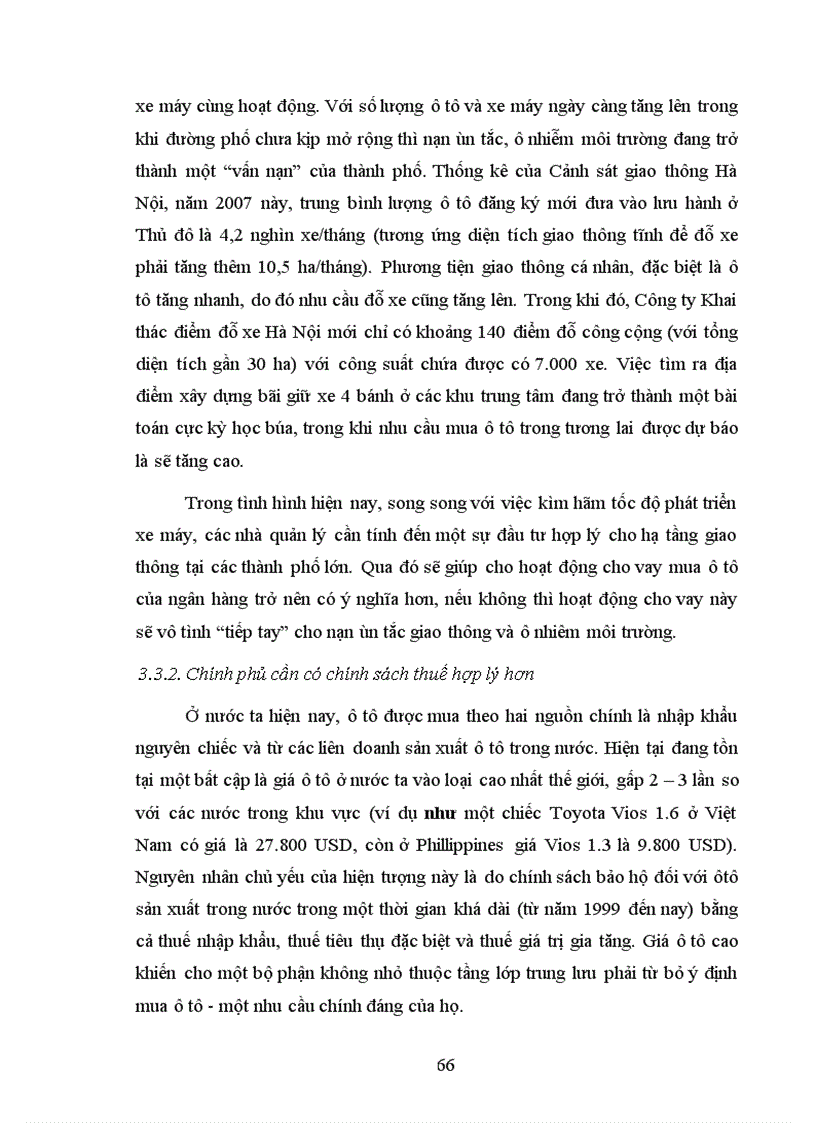 image for page Giải pháp mở rộng hoạt động cho vay mua ô tô tại VPBank - Chi nhánh Hà Nội