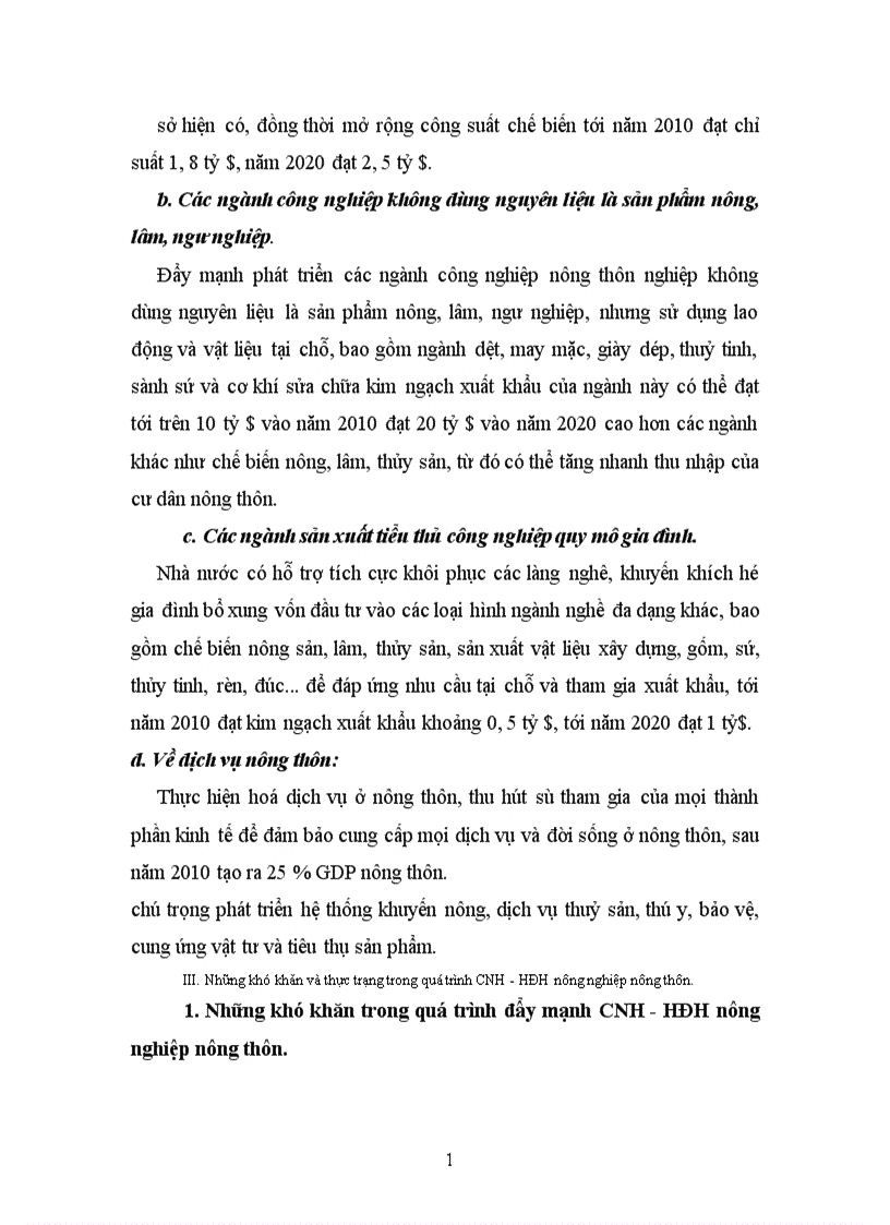 image for page Nội dung của quá trình CNH-HĐH nông nghiệp và nông thôn