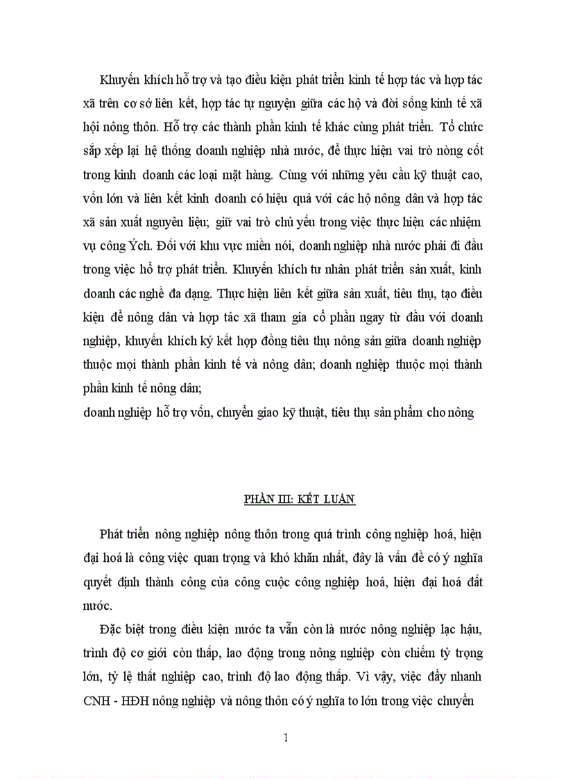 image for page Nội dung của quá trình CNH-HĐH nông nghiệp và nông thôn