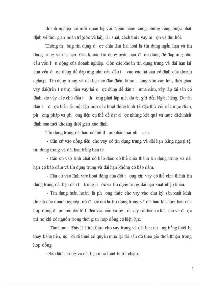 image for page Một số giải pháp nâng cao chất lượng tín dụng trung dài hạn tại Chi nhánh Ngân hàng Công thương tỉnh Nam Định” cho chuyên đề tốt nghiệp