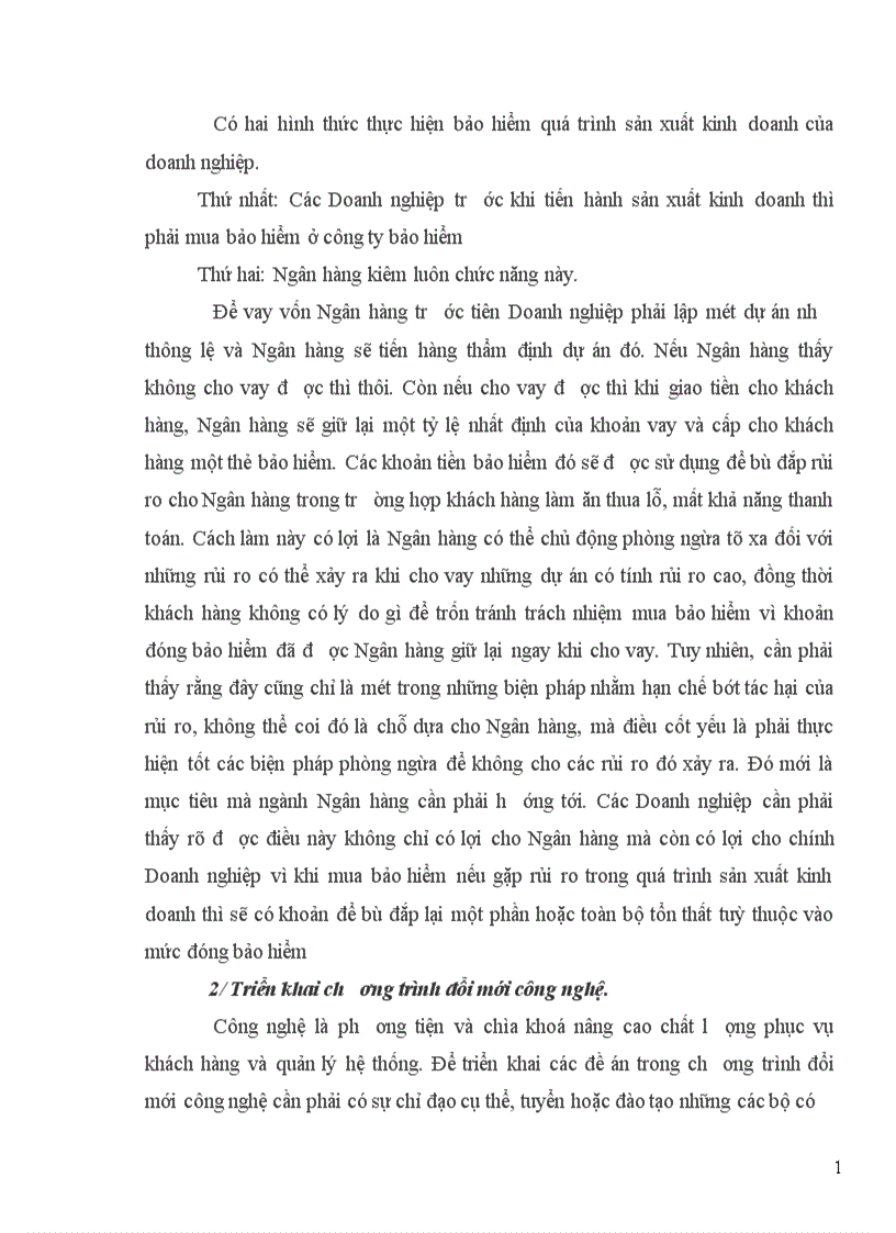image for page Một số giải pháp nâng cao chất lượng tín dụng trung dài hạn tại Chi nhánh Ngân hàng Công thương tỉnh Nam Định” cho chuyên đề tốt nghiệp