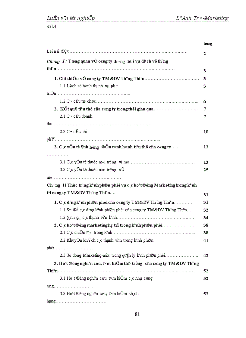 image for page Thực trạng kênh phân phối và các hoạt động Marketing trong kênh tại công ty TM&DV Thăng Thiên