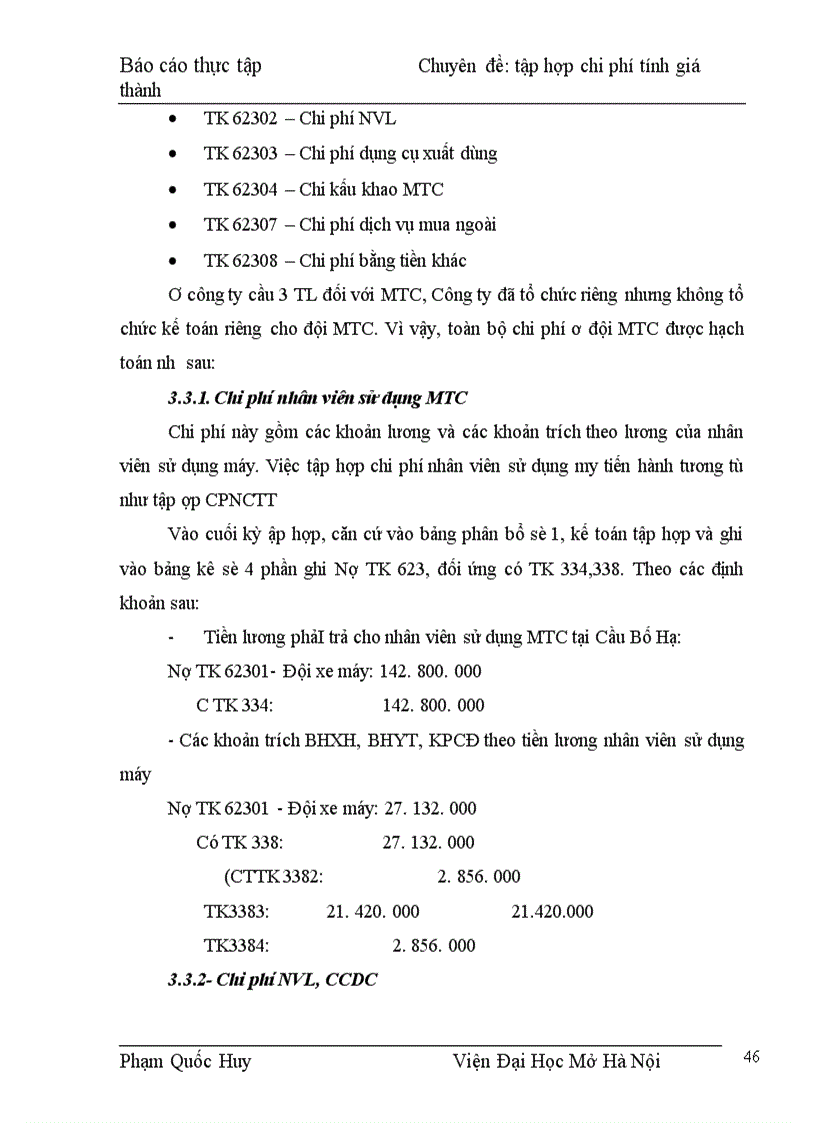 image for page Hoàn thiện cụng tác tập hợp chi phớ SX và tính gía thành SP