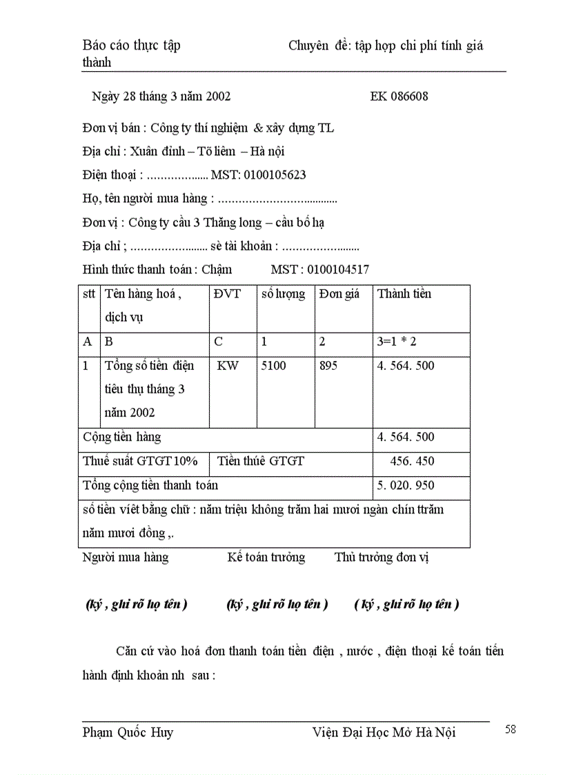 image for page Hoàn thiện cụng tác tập hợp chi phớ SX và tính gía thành SP