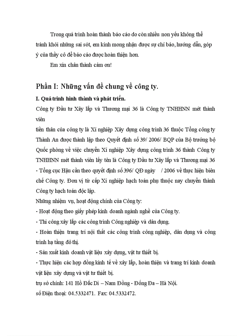 image for page Những vấn đề chung về Công ty ĐTXL và Thương mại