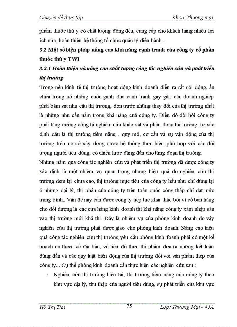 image for page Phân tích thực trạng kinh doanh và khả năng cạnh tranh của công ty cổ phần thuốc thú y twi