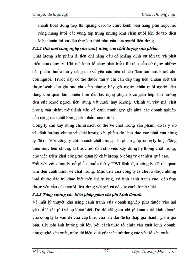 image for page Phân tích thực trạng kinh doanh và khả năng cạnh tranh của công ty cổ phần thuốc thú y twi