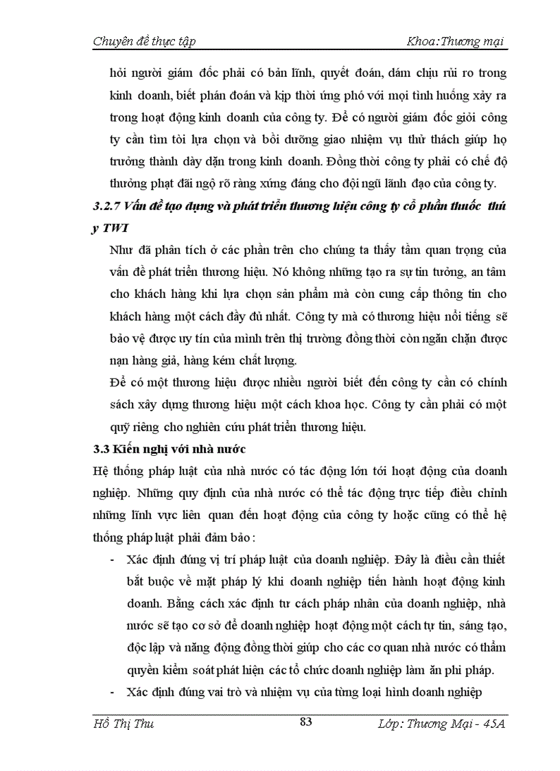 image for page Phân tích thực trạng kinh doanh và khả năng cạnh tranh của công ty cổ phần thuốc thú y twi