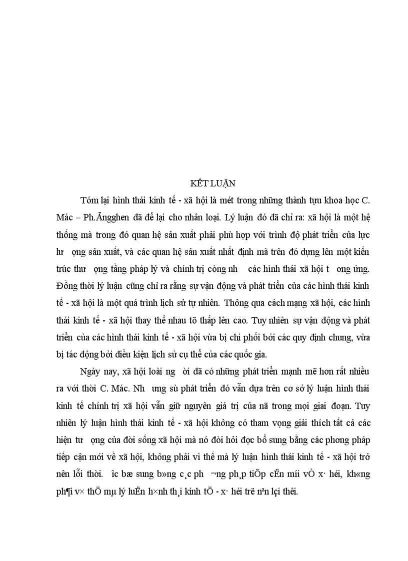 image for page Lý luận hình thái kinh tế xã hội trong tác phẩm “ Hệ tư tưởng Đức” của C.Mác, Ph Angghen. ý nghĩa của vấn đề trong cuộc xây dựng chủ nghĩa xã hội ở nước ta