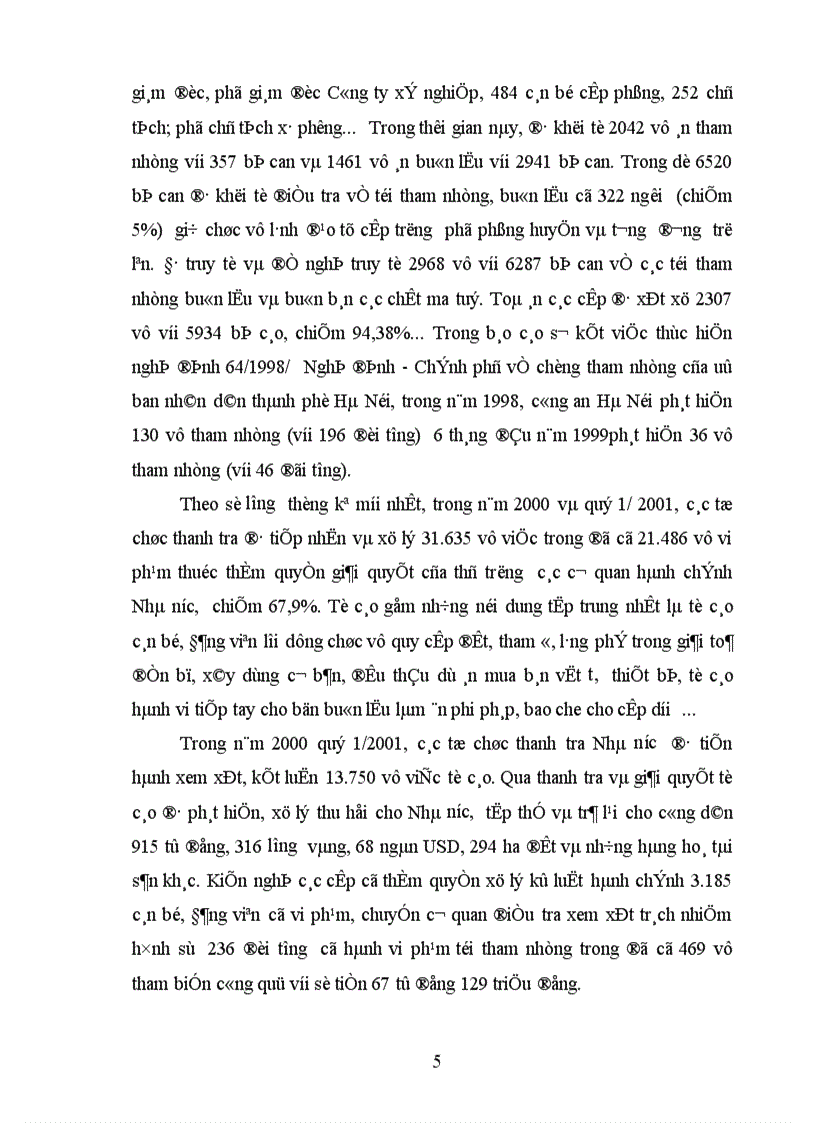 image for page Tham nhũng là một tệ nạn không chỉ xẩy ra ở một nước mà xẩy ra ở nhiều nước khác nhau