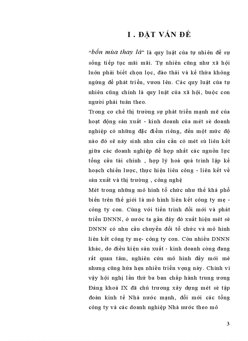 image for page Bản chất của mô hình Công ty mẹ- Công ty con