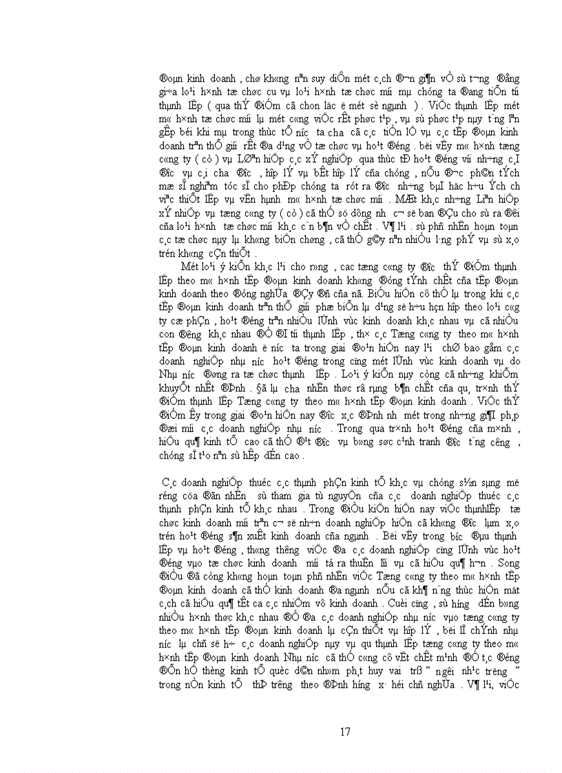 image for page Sự cần thiết chuyển các tổng công ty , doanh nghiệp nhà nước sang mô hình cong ty mẹ công ty con