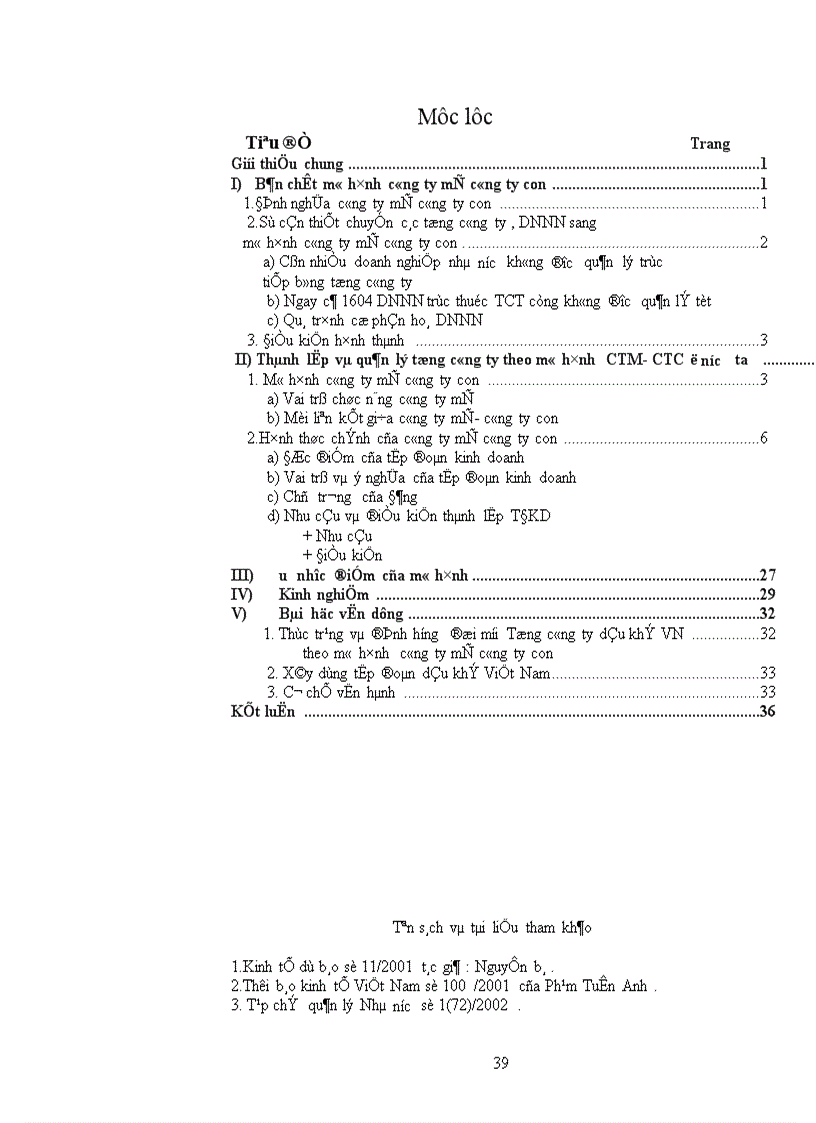 image for page Sự cần thiết chuyển các tổng công ty , doanh nghiệp nhà nước sang mô hình cong ty mẹ công ty con
