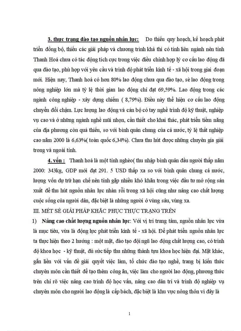 image for page Nguồn nhân lực tỉnh Thanh Hoá