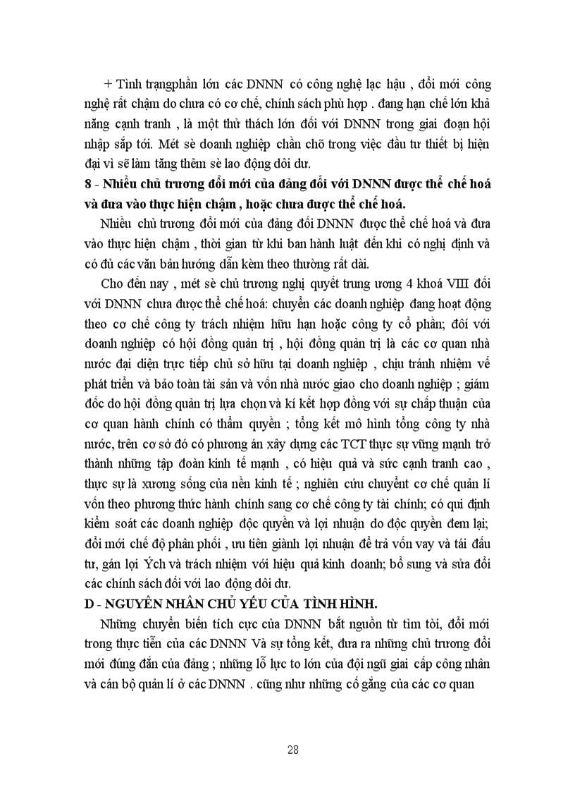 image for page Thực trạng vai trò của dnnn trong nền kinh tế quôc dân