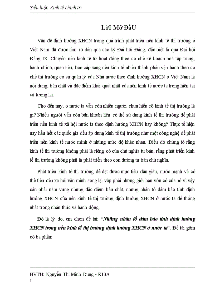 image for page Những nhân tố đảm bảo tính định hướng XHCN trong nền kinh tế thị trường định hướng XHCN ở nước ta
