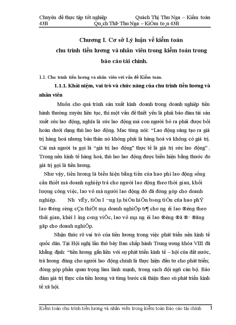 image for page Hoàn thiện kiểm toán chu trình tiền lương và nhân viên trong kiểm toán Báo cáo tài chính tại Công ty Kiểm toán và Dịch vụ tin học