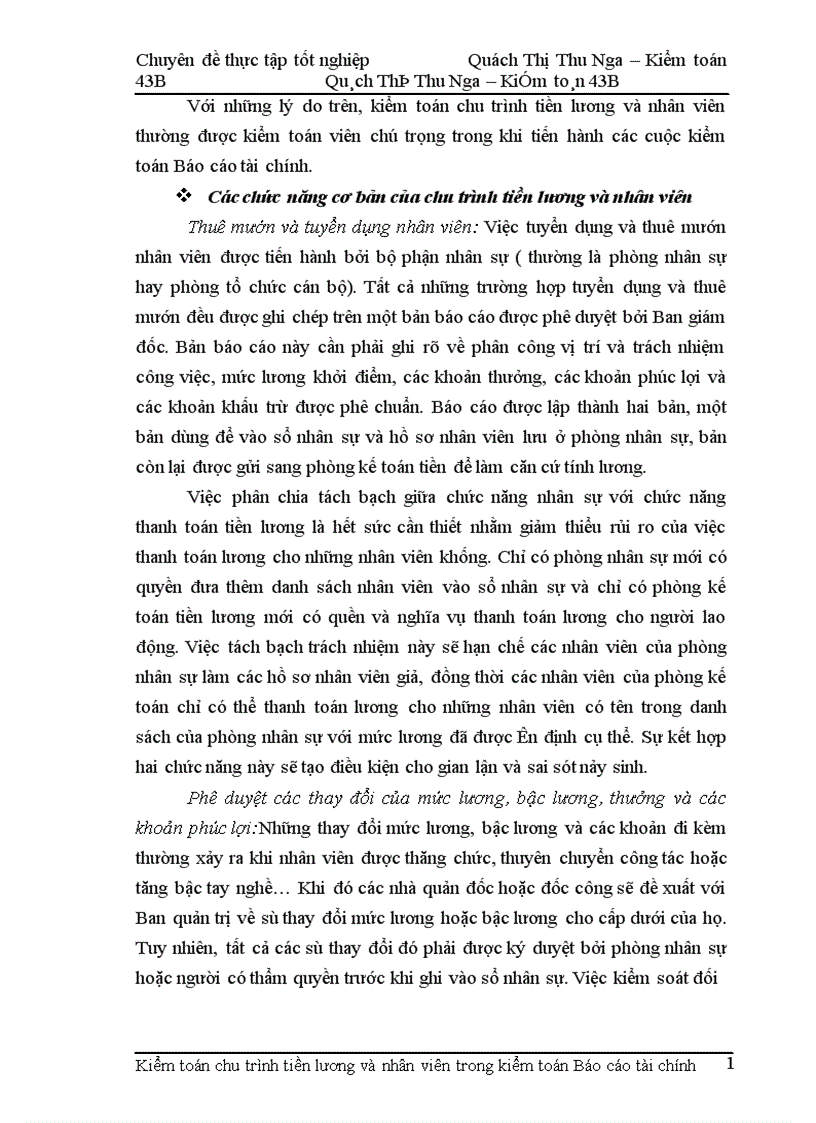 image for page Hoàn thiện kiểm toán chu trình tiền lương và nhân viên trong kiểm toán Báo cáo tài chính tại Công ty Kiểm toán và Dịch vụ tin học