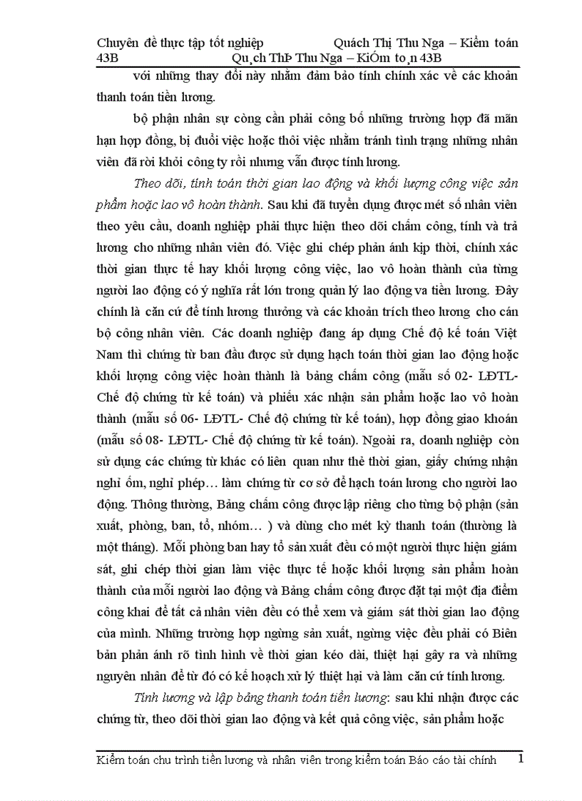 image for page Hoàn thiện kiểm toán chu trình tiền lương và nhân viên trong kiểm toán Báo cáo tài chính tại Công ty Kiểm toán và Dịch vụ tin học