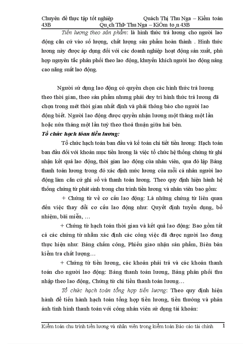 image for page Hoàn thiện kiểm toán chu trình tiền lương và nhân viên trong kiểm toán Báo cáo tài chính tại Công ty Kiểm toán và Dịch vụ tin học