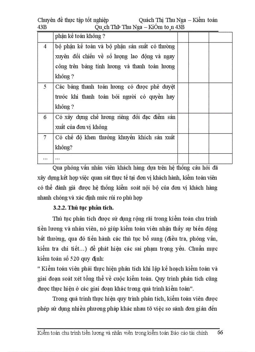 image for page Hoàn thiện kiểm toán chu trình tiền lương và nhân viên trong kiểm toán Báo cáo tài chính tại Công ty Kiểm toán và Dịch vụ tin học