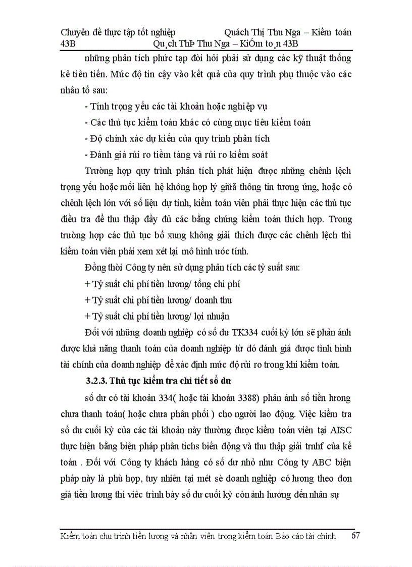 image for page Hoàn thiện kiểm toán chu trình tiền lương và nhân viên trong kiểm toán Báo cáo tài chính tại Công ty Kiểm toán và Dịch vụ tin học