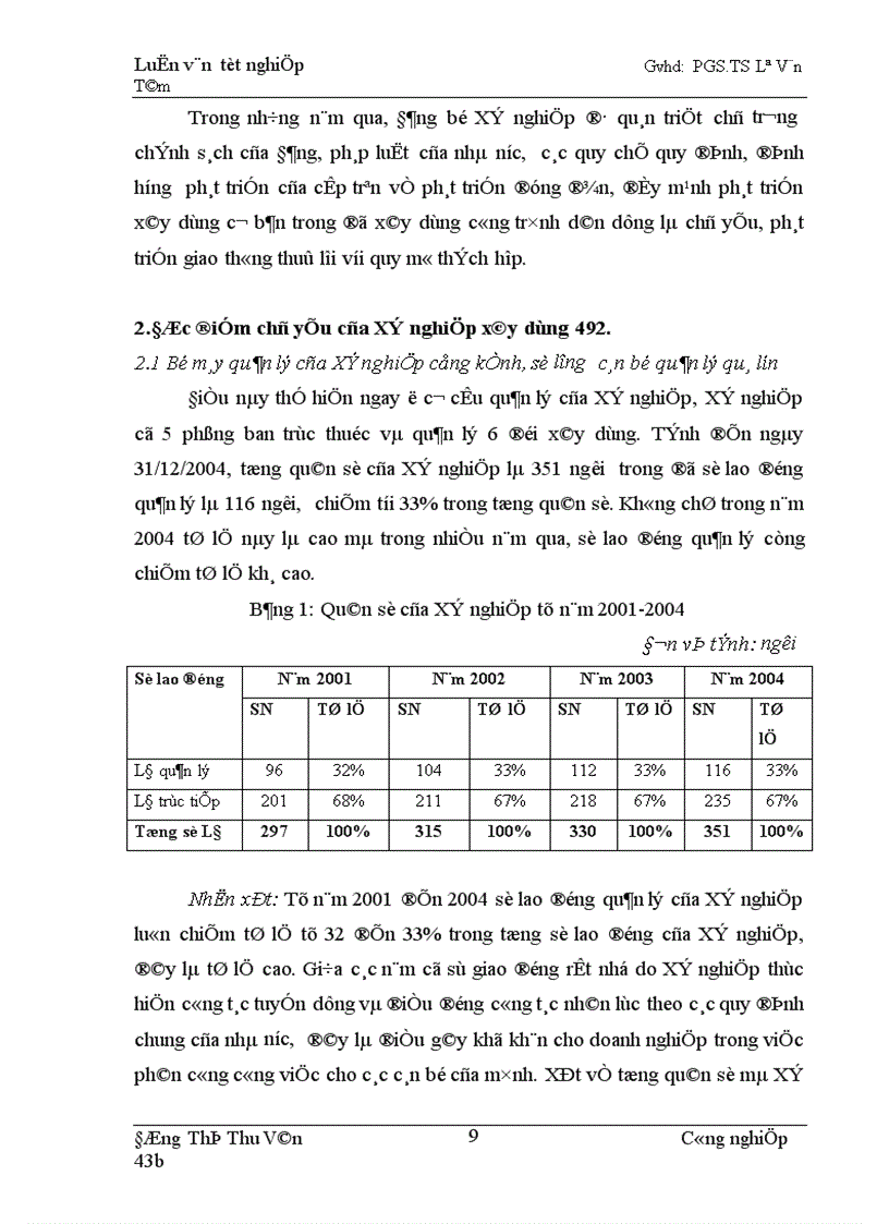 image for page Giảm giá thành sản phẩm xây lắp của Xí nghiệp 492