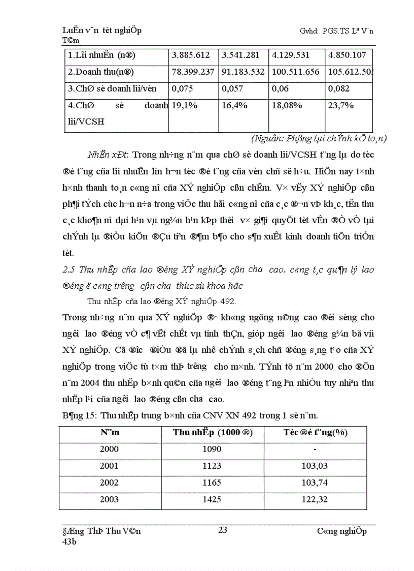 image for page Giảm giá thành sản phẩm xây lắp của Xí nghiệp 492