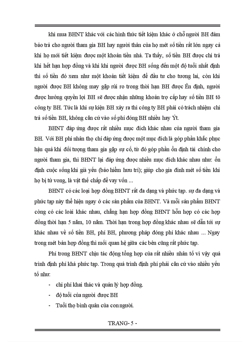 image for page Bảo hiểm nhân thọ ở Việt Nam và phương hướng triển khai