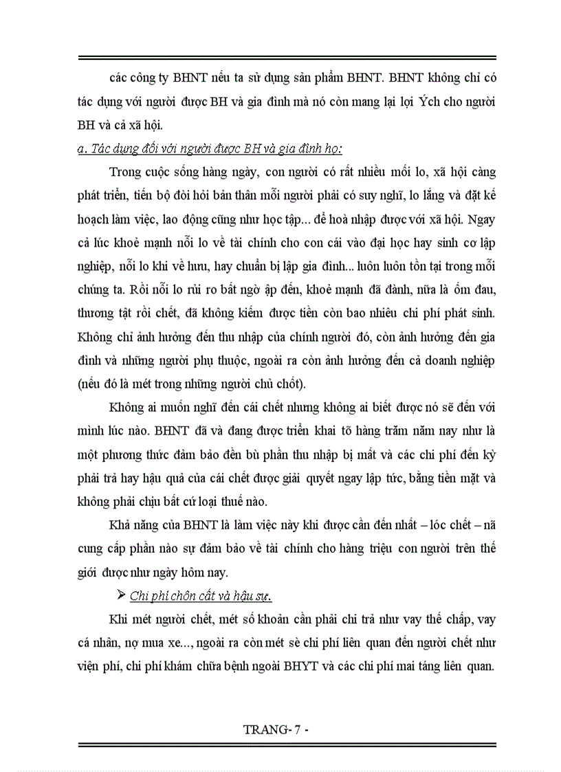 image for page Bảo hiểm nhân thọ ở Việt Nam và phương hướng triển khai