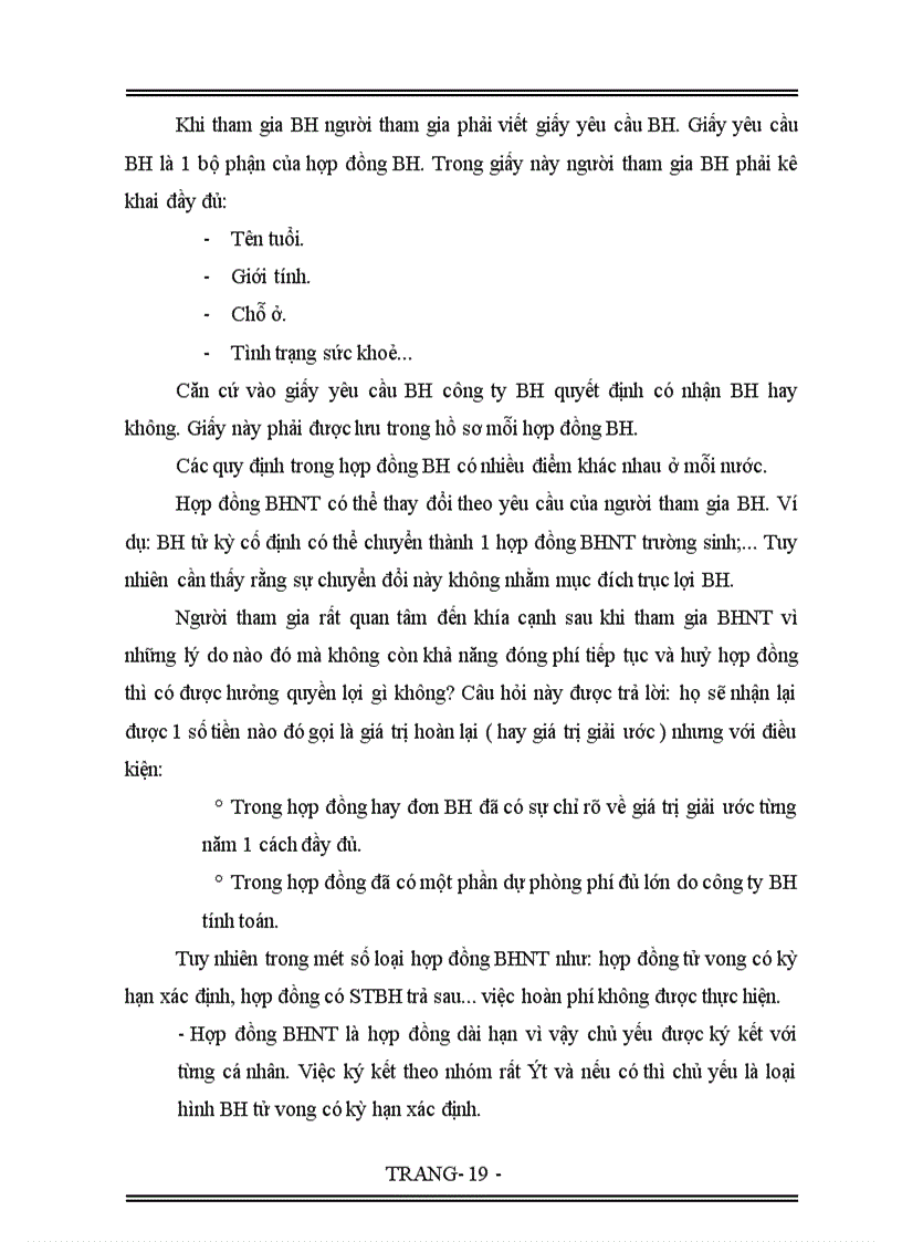 image for page Bảo hiểm nhân thọ ở Việt Nam và phương hướng triển khai