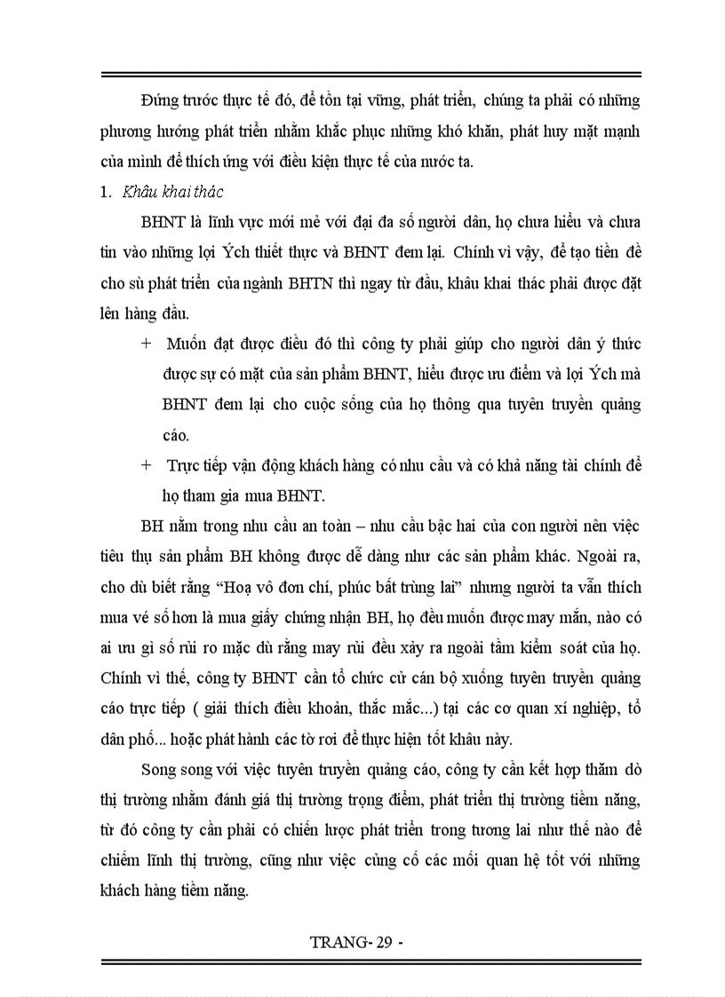 image for page Bảo hiểm nhân thọ ở Việt Nam và phương hướng triển khai