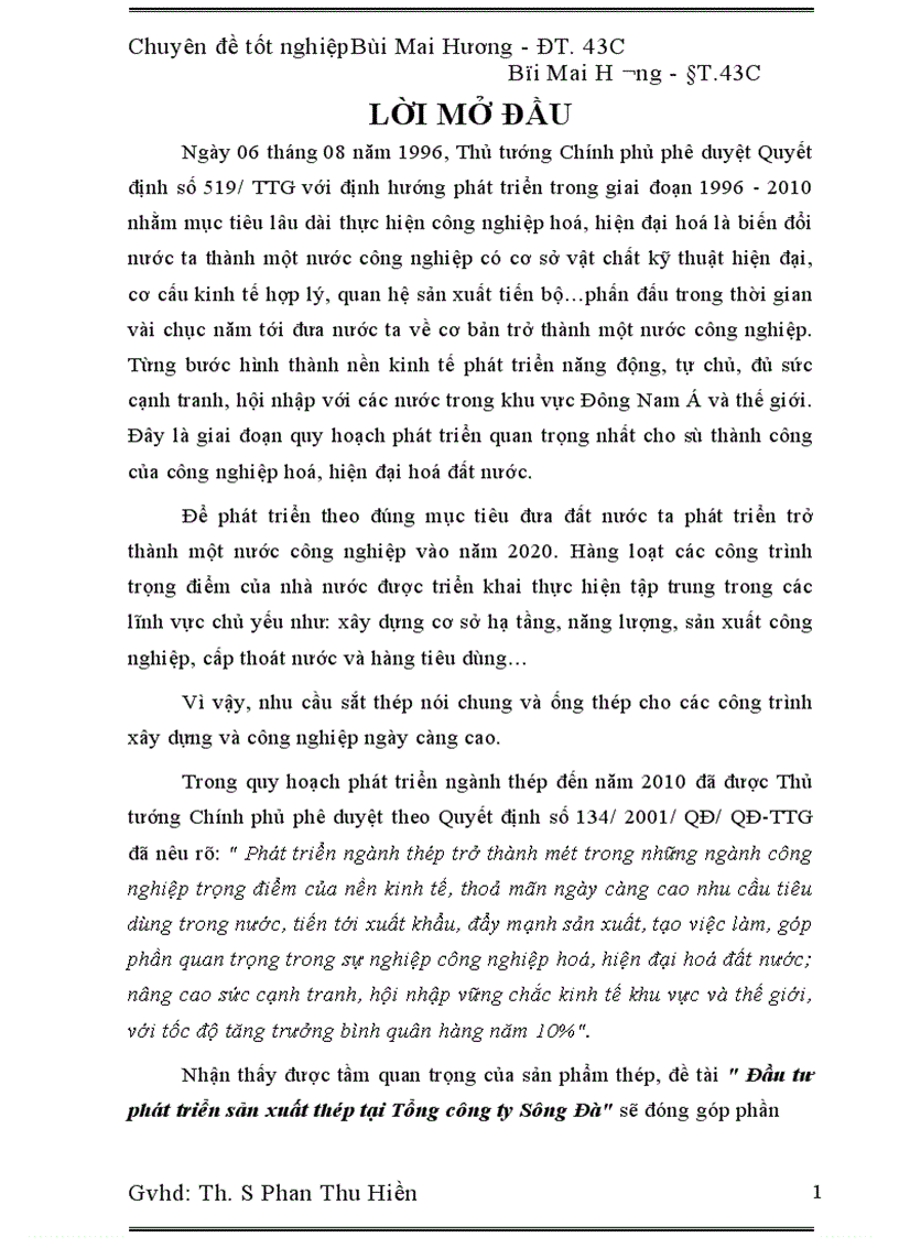 image for page Đầu tư phát triển sản xuất thép tại Tổng công ty Sông Đà