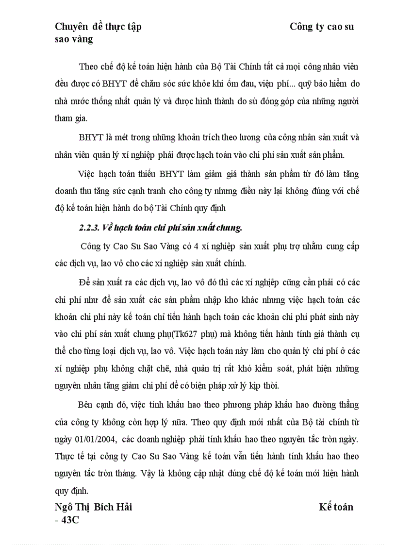 image for page Hoàn thiện công tác kế toán chi phí sản xuất và tính giá thành sản phẩm tại công ty Cao Su Sao Vàng