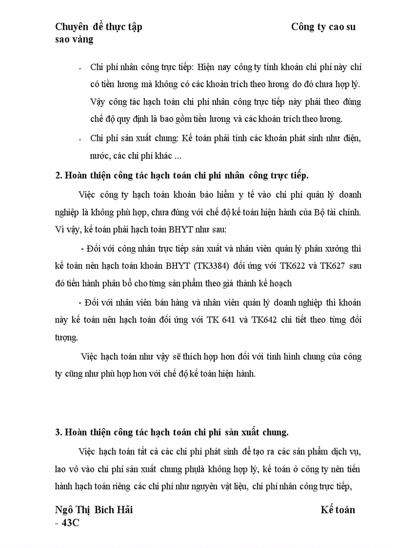 image for page Hoàn thiện công tác kế toán chi phí sản xuất và tính giá thành sản phẩm tại công ty Cao Su Sao Vàng