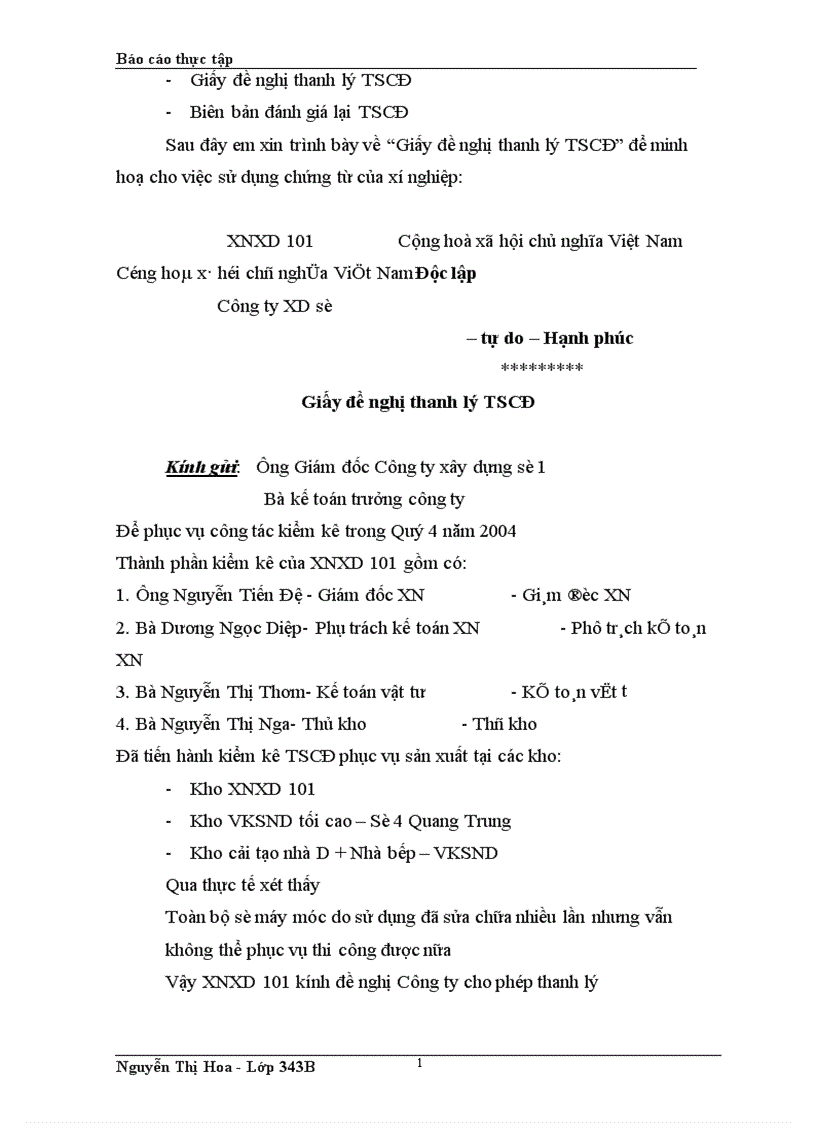 image for page Kế toán và quản lí nguyên vật liệu tại xí nghiệp khảo sát và đầu tư xây dựng