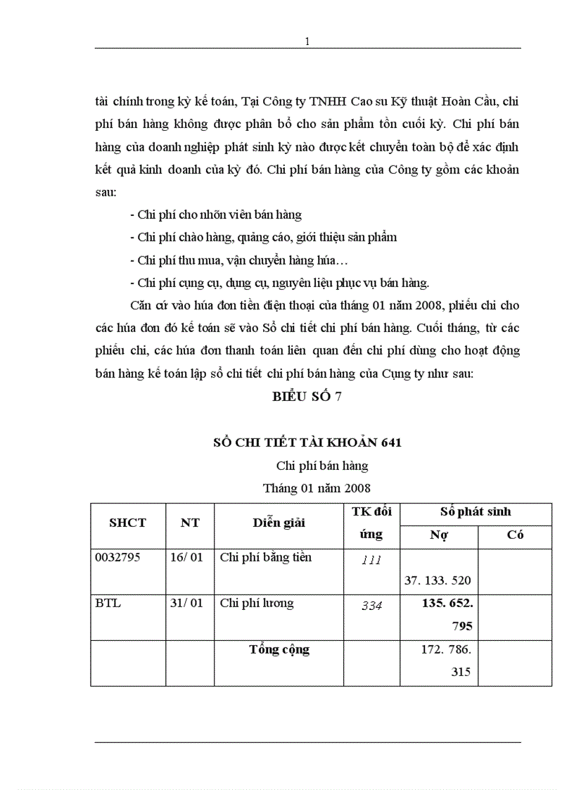image for page Hoàn thiện công tác kế toán tập hợp chi phí sản xuất và tính giá thành sản phẩm tại Công ty TNHH Cao su Kỹ thuật Hoàn Cầu .