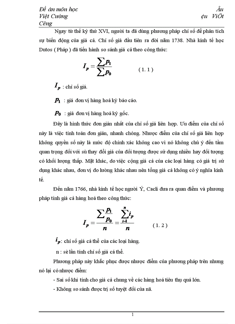 image for page Phương pháp tính chỉ số giá ở Việt Nam và ứng dụng trong
