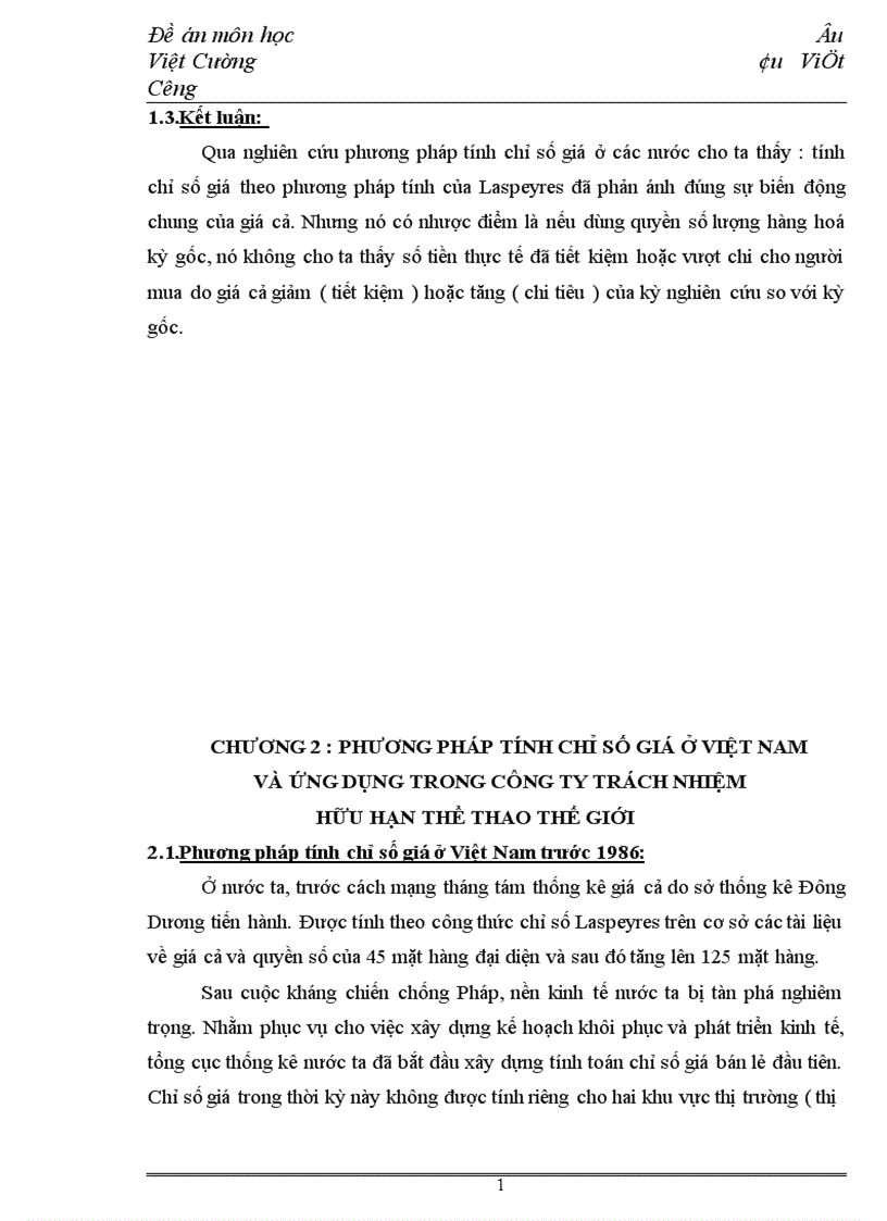 image for page Phương pháp tính chỉ số giá ở Việt Nam và ứng dụng trong