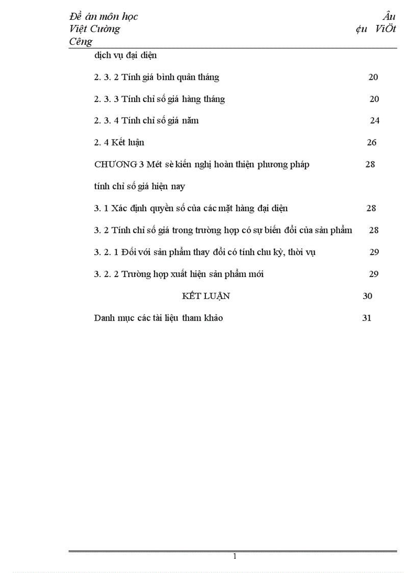 image for page Phương pháp tính chỉ số giá ở Việt Nam và ứng dụng trong