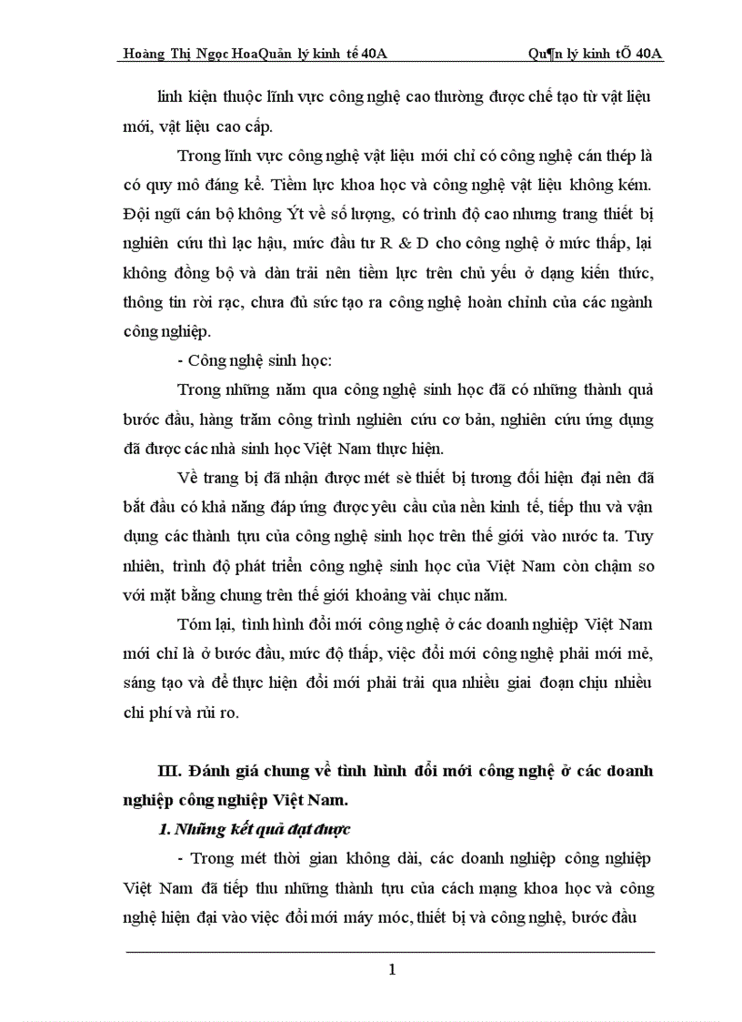 image for page Một số vấn đề về đổi mới công nghệ trong các doanh nghiệp công nghệ ở Việt Nam