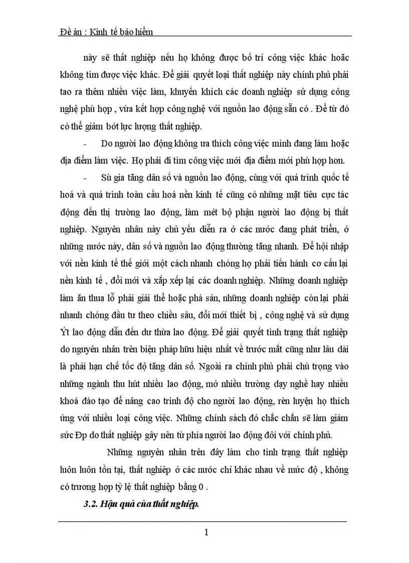 image for page Thất nghiệp và vấn đề triển khai bảo hiểm thất nghiệp ở việt nam